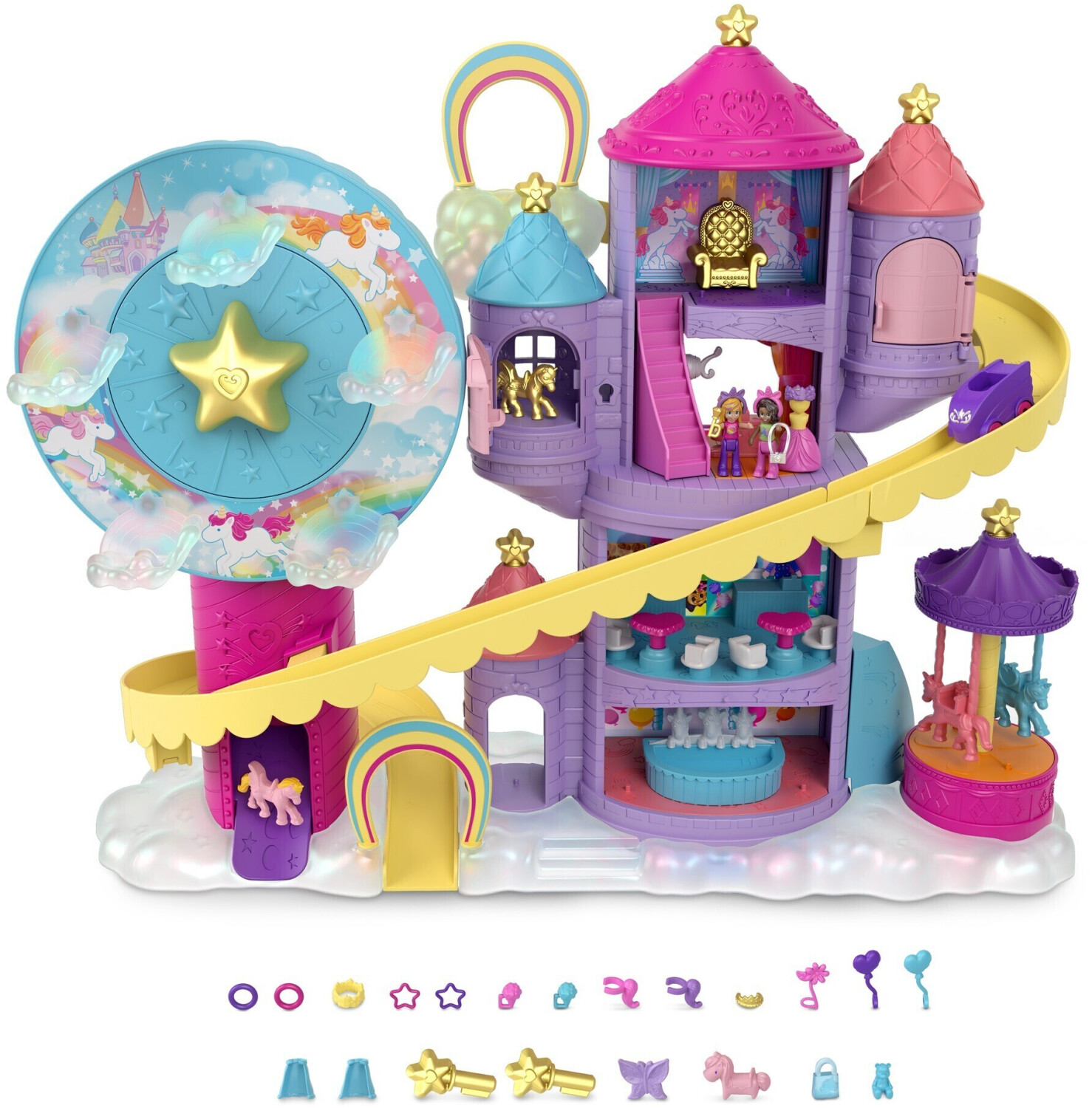 Polly Pocket Parc d'attractions arc-en-ciel (GYK44)