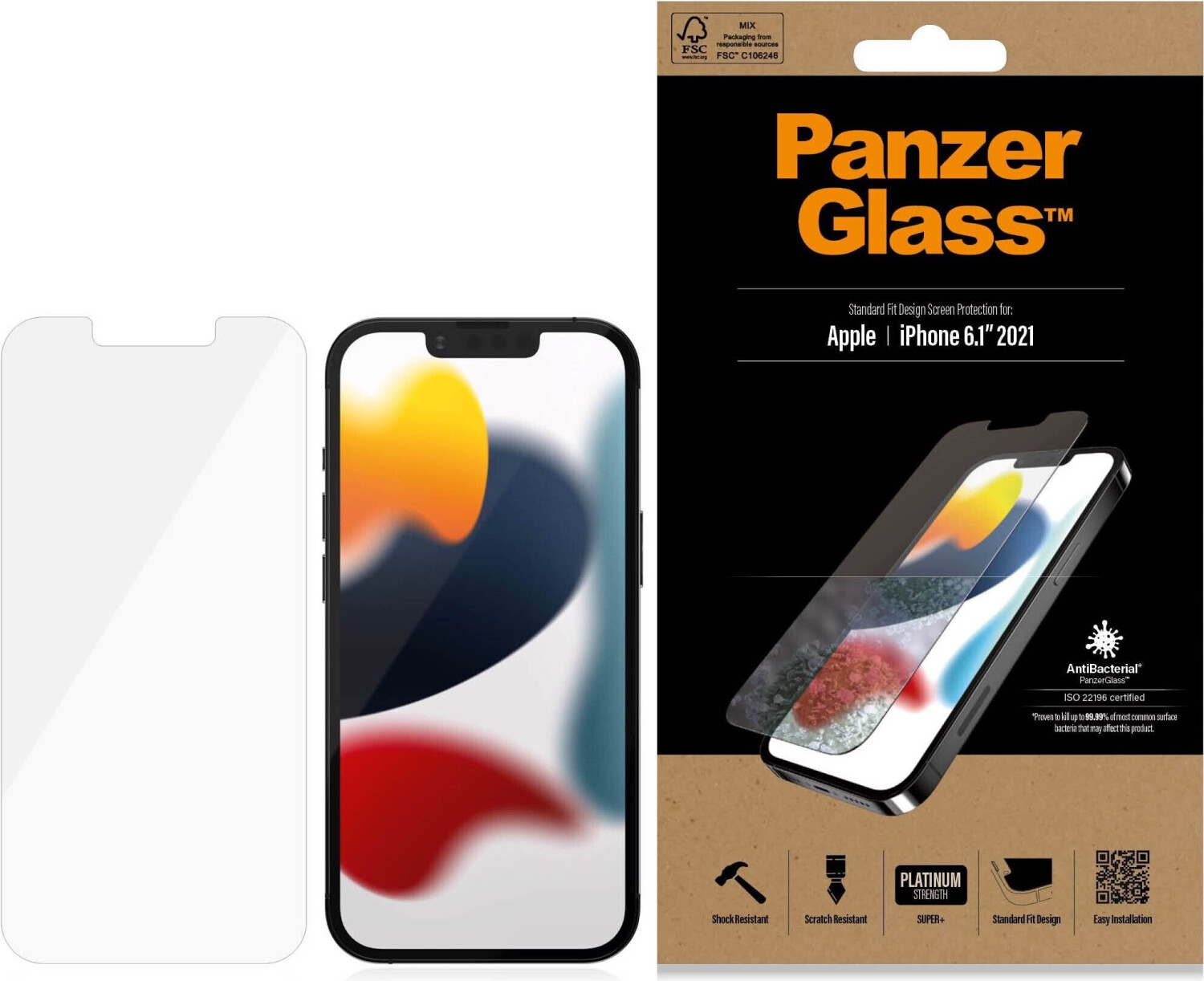 PanzerGlass Screen Protector iPhone 13 / 13 Pro