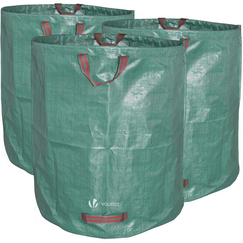 Vounot Garden rubbish bag 272L set of 3
