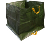 Garten Wiederverwendbare Taschen mit Griffen ideal für das Sammeln von Gartenabfällen Pflanzenabfälle Gras und Blätter. ANSIO Garten-Abfall-Taschen Packung mit 3 120L GartenBlatt Säcke 