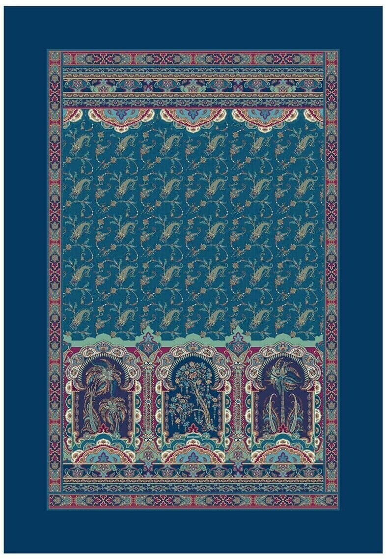 Bassetti Piazza Dei Normanni V.B1 155x200cm blue