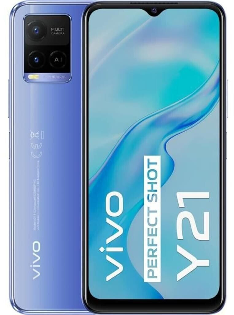 Vivo Y21 bleu métallique