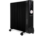 Radiateur électrique mobile bain d'huile Ypsos 2500 W, 440789, Chauffage  Climatisation et VMC