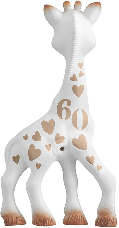 VULLI Sucette en caoutchouc naturel : Sophie la girafe So'Pure : 6-18 mois  pas cher 