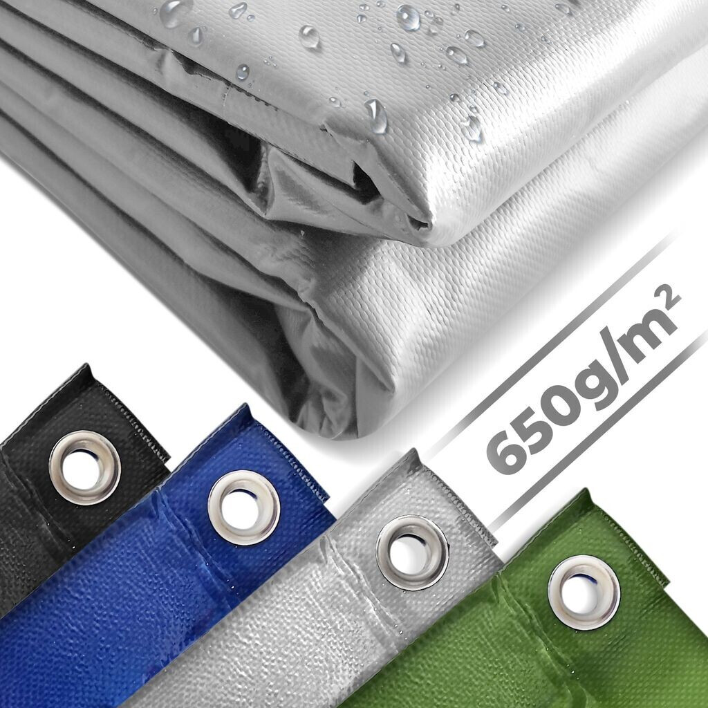 Jago Tarpaulin 650 g / m² 4x3m gray