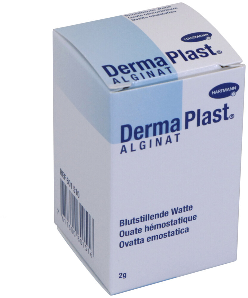Hartmann DermaPlast Alginat Blutstillende Watte (1 Stk.) ab 14,90 €  (Februar 2024 Preise)