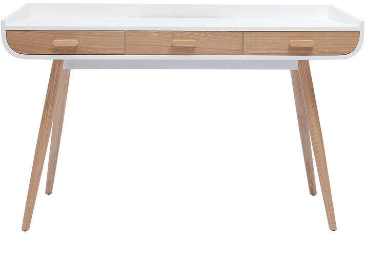 Miliboo Bureau Hallen bois/blanc