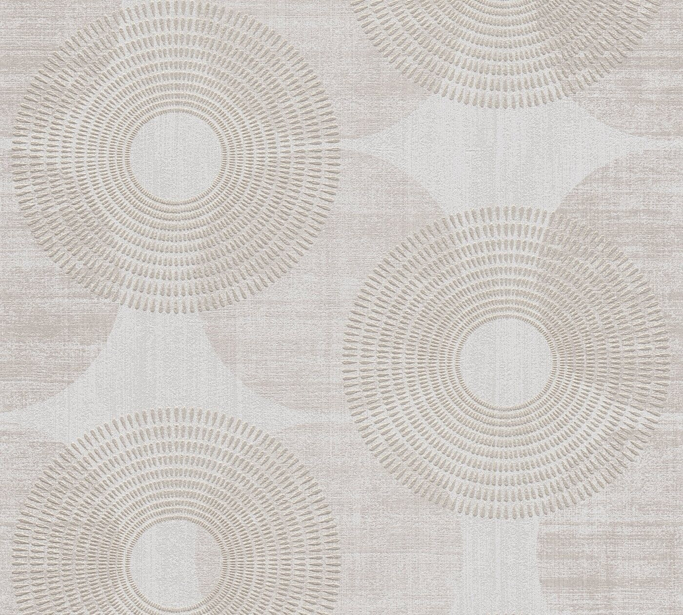 A.S. Creation Attractive Circle Glitter beige-grey