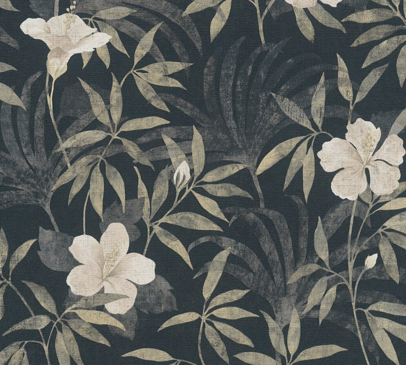 A.S. Creation Cuba floral brown-grey-black