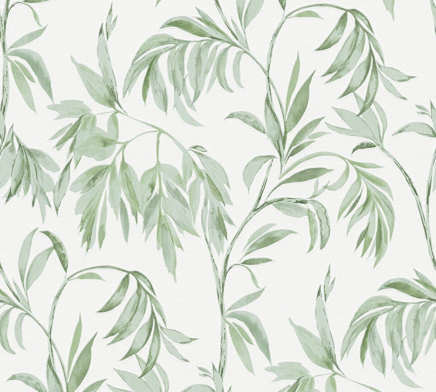 A.S. Creation Attractive floral green-white