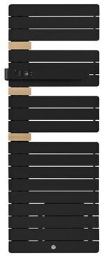 Thermor Allure 3 classique 750 W mât à gauche noir carbone