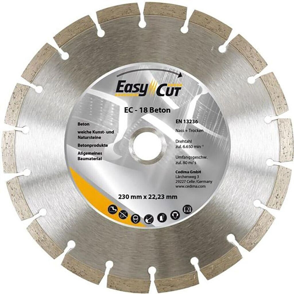 Cedima EC 18 230 x 2,4 x 10 x 22,23 mm (10000841)