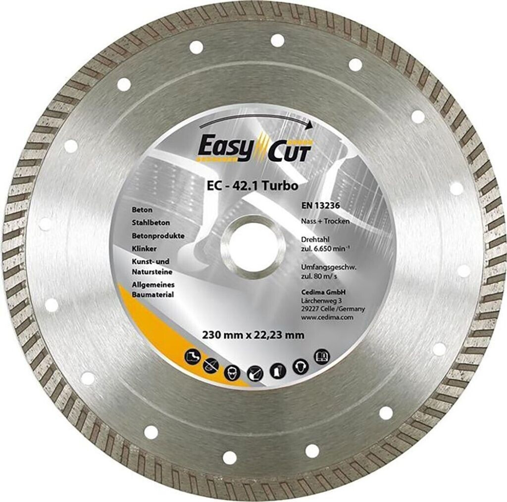 Cedima EC 42.1 Größe 125 x 2,2 x 10 x 22,23 mm (10000808)