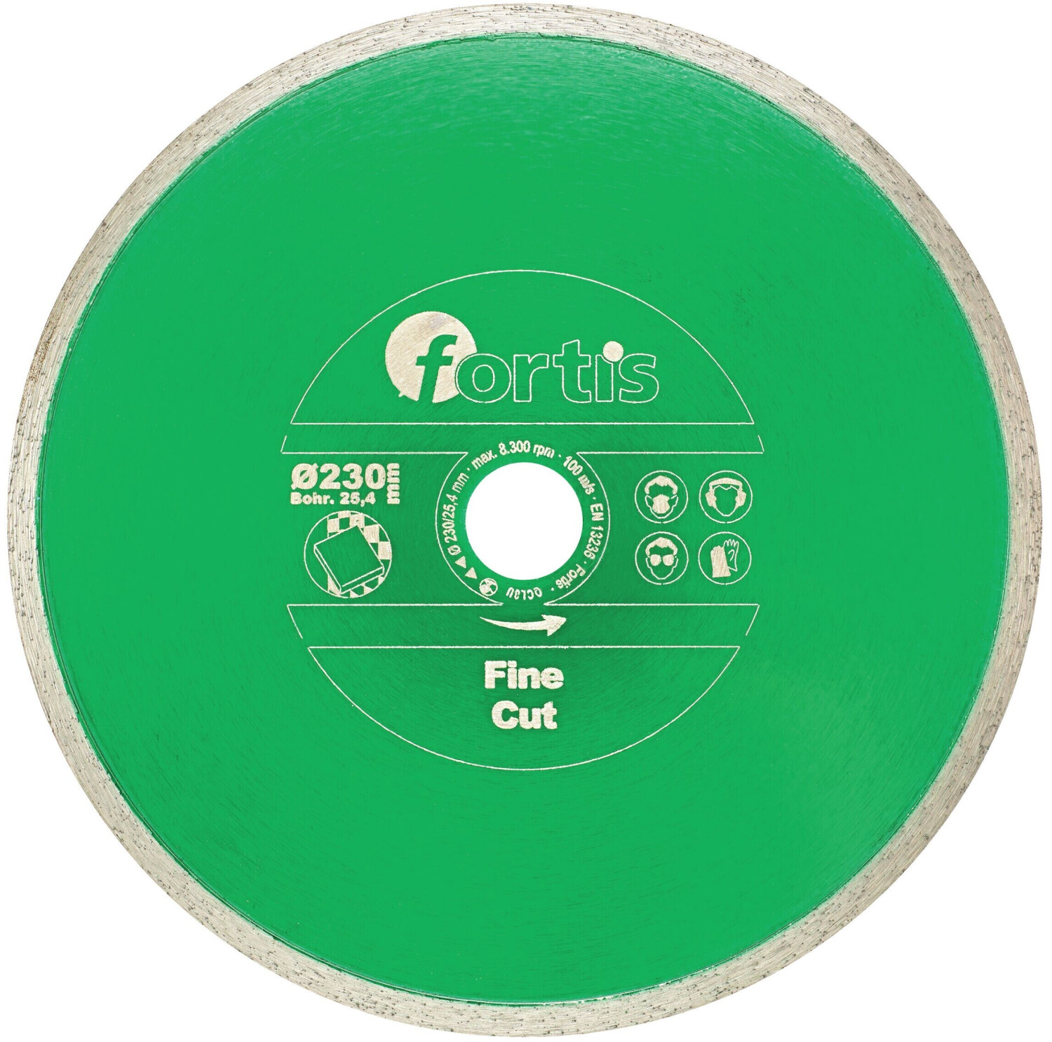 Fortis Fine Cut  115 x 8 x 22,2 mm