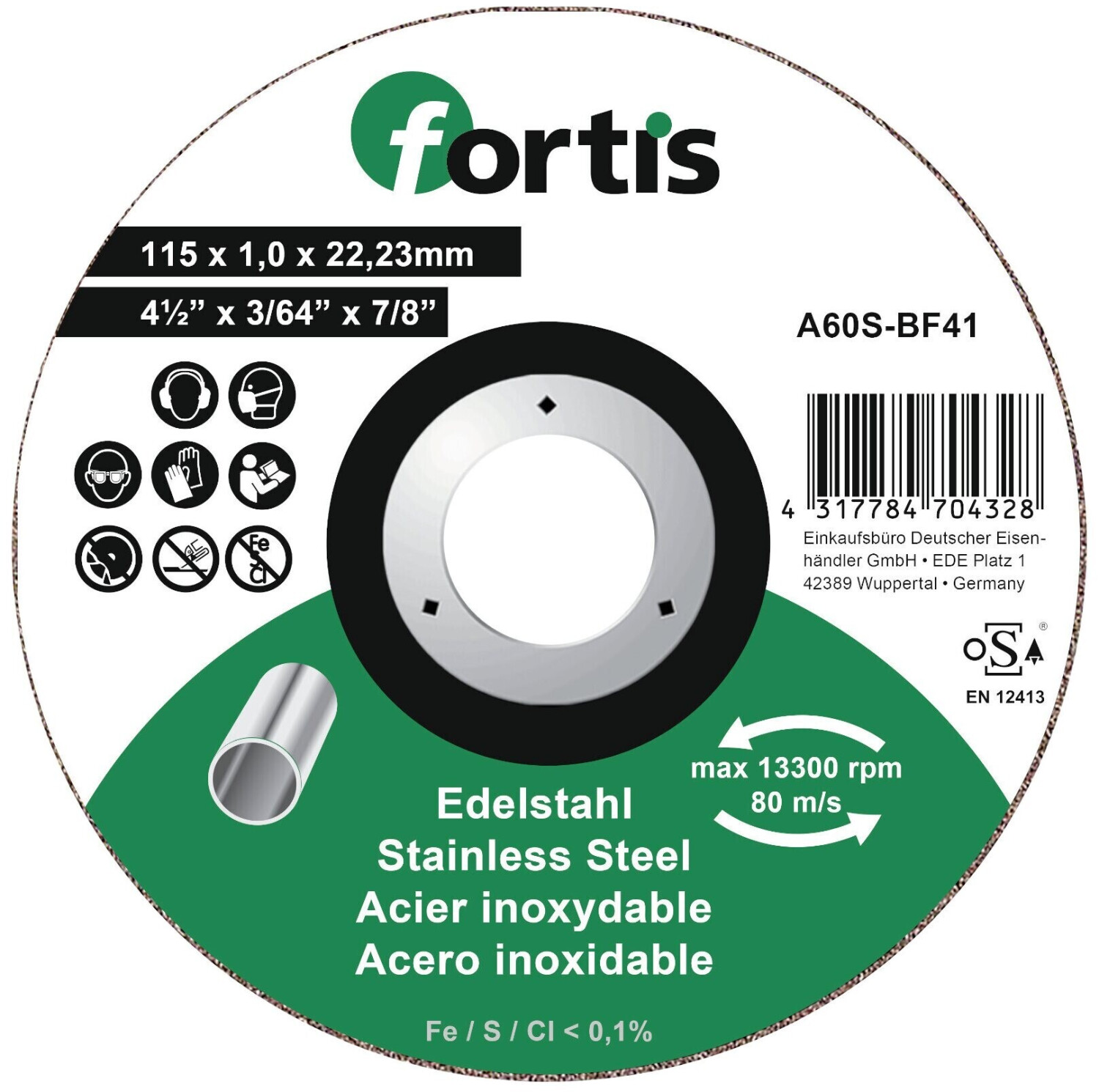Fortis 115 x 1 mm