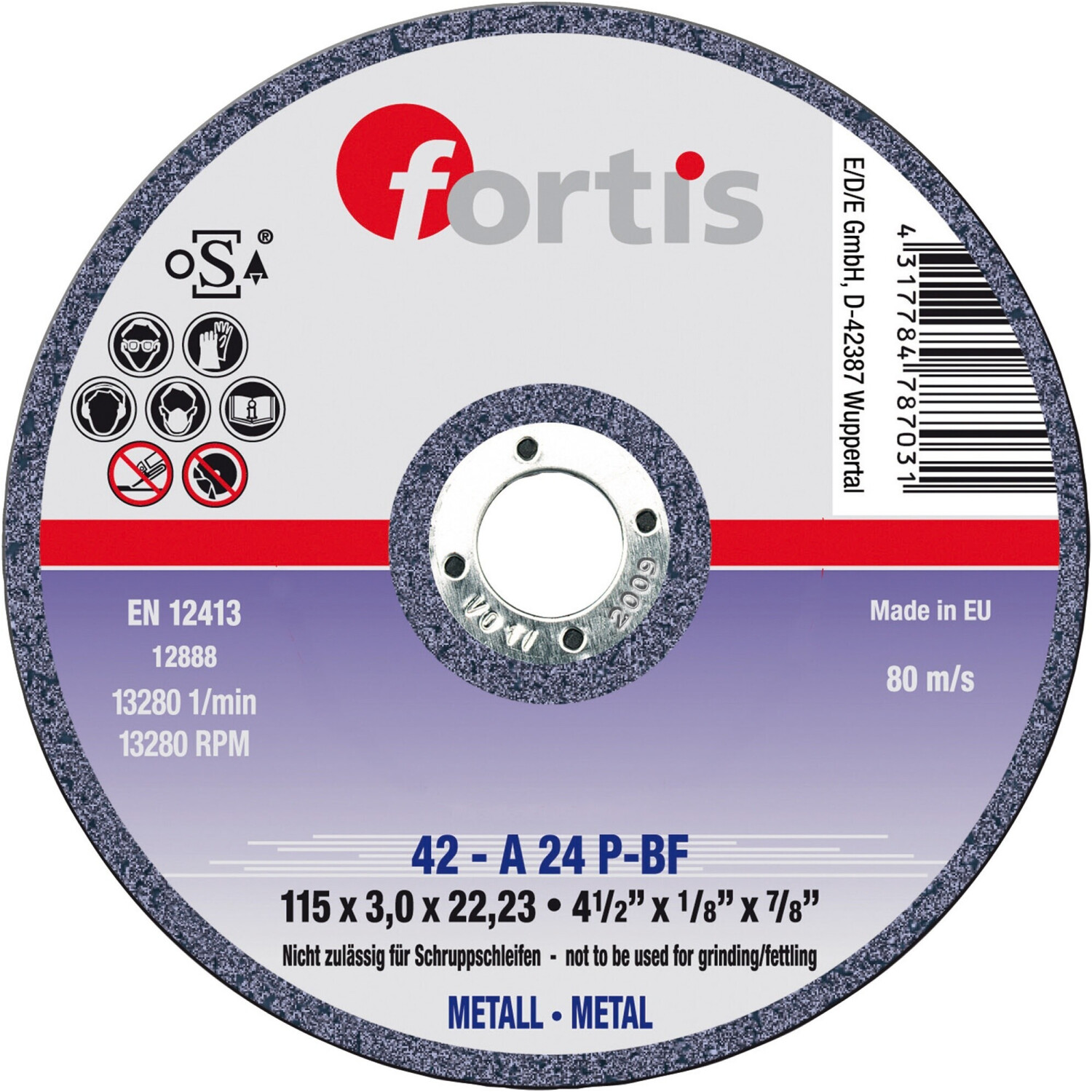 Fortis 230 x 3,0 mm