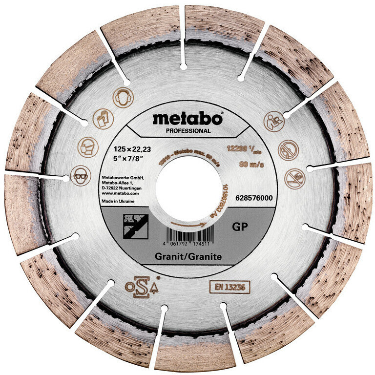 Metabo 125 x 22,23 mm Granit professional (628576000)