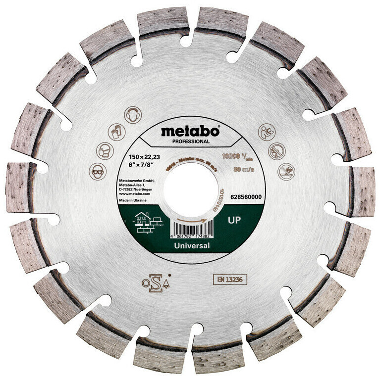 Metabo 150 x 22,23 mm Universal professional (628560000)