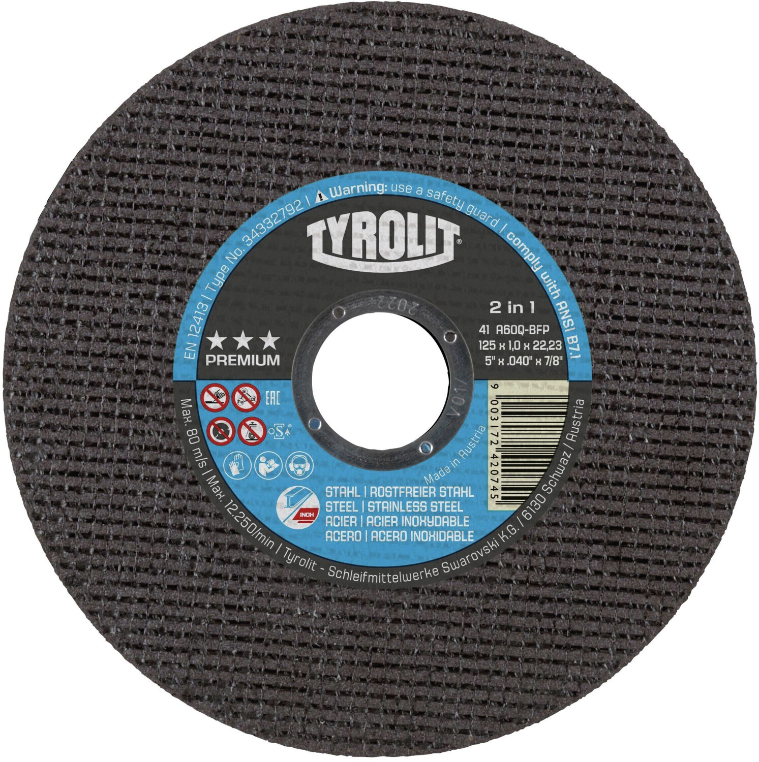 Tyrolit VA 125 x 1 mm (34332792)