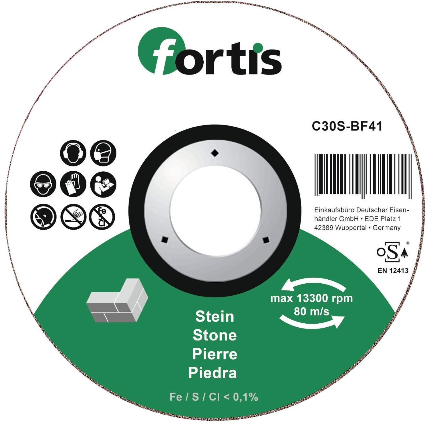 Fortis 115 x 2,5 mm (4317784704472)