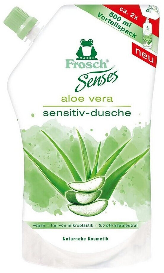 Frosch Aloe 2,75 Sensitive Preisvergleich € (500ml) ab Nachfüller | bei Duschgel Vera Senses