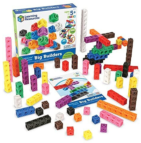 Learning Resources MathLink® Cubes Big Builders