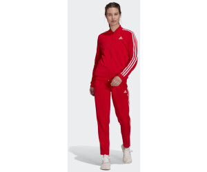 Red adidas tracksuit sales womens