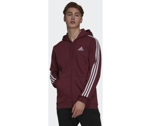 Best – Deals Fleece (Today) Buy Jacket 3 from £34.90 on Stripes Training Essentials Adidas