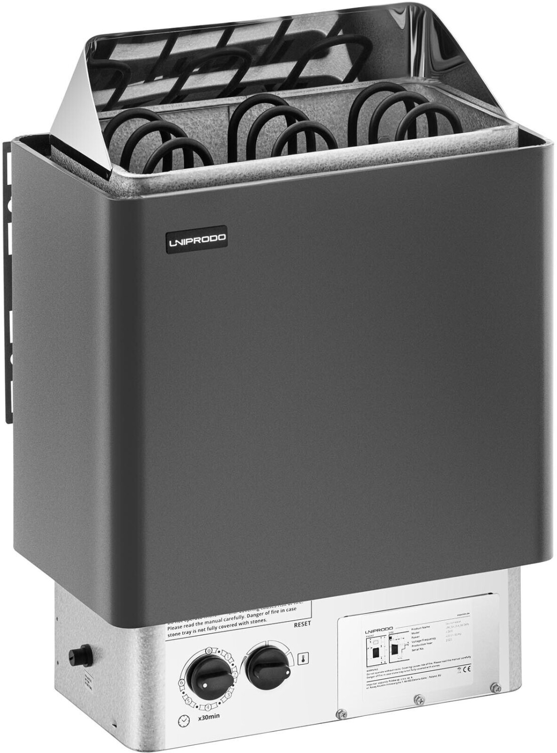 Uniprodo UNI_SAUNA_B4.5KW