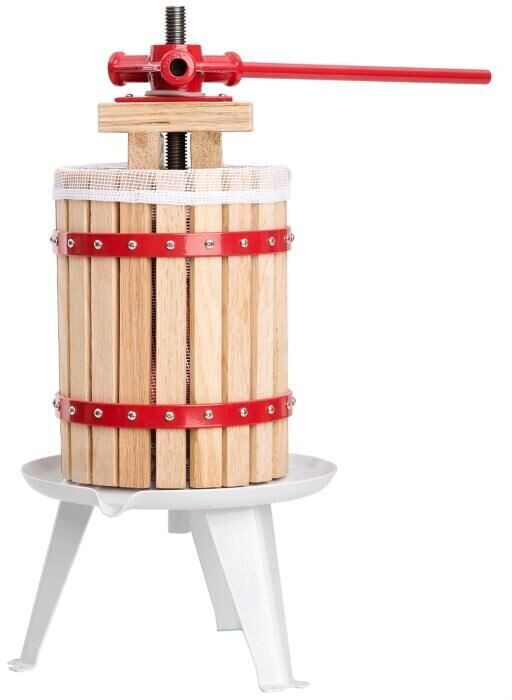 TecTake Pressoir à fruits 6 L