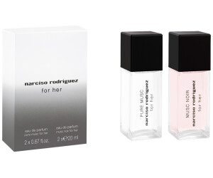 Buy Narciso Rodriguez For Her Mini Duo Eau de Toilette 2 x 20 ml from 37.99 Today Best Deals on idealo