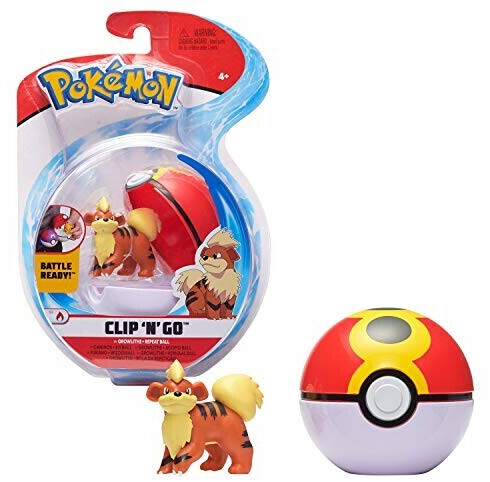 Bandai Pokéball Clip´n Go Growlith