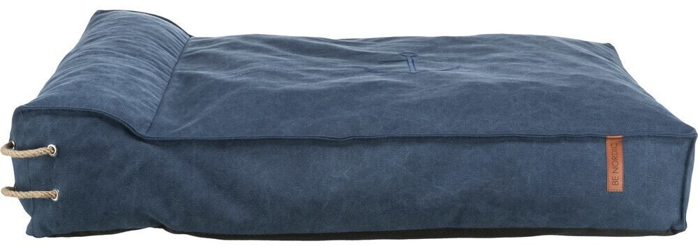 Photos - Bed & Furniture Trixie Be Nordic Cushion Föhr with rim 100x75cm Deep Blue 