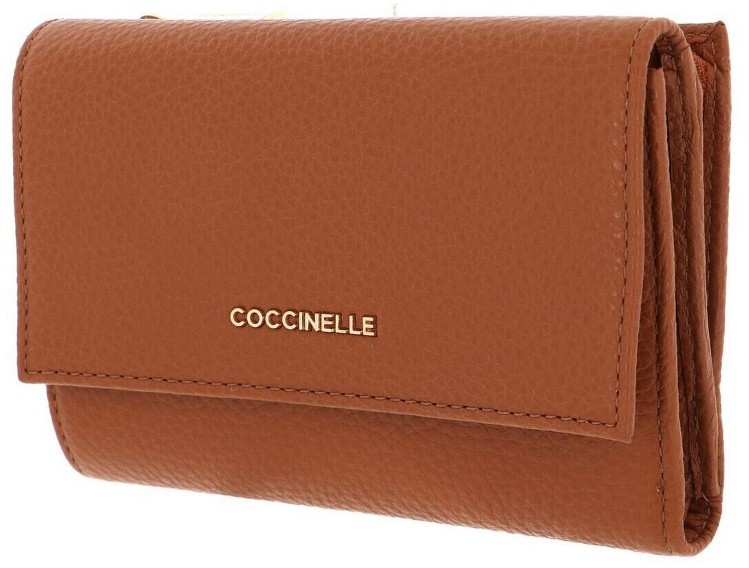 Coccinelle Metallic Soft Wallet Grainy Leather (E2IW5116601) chestnut