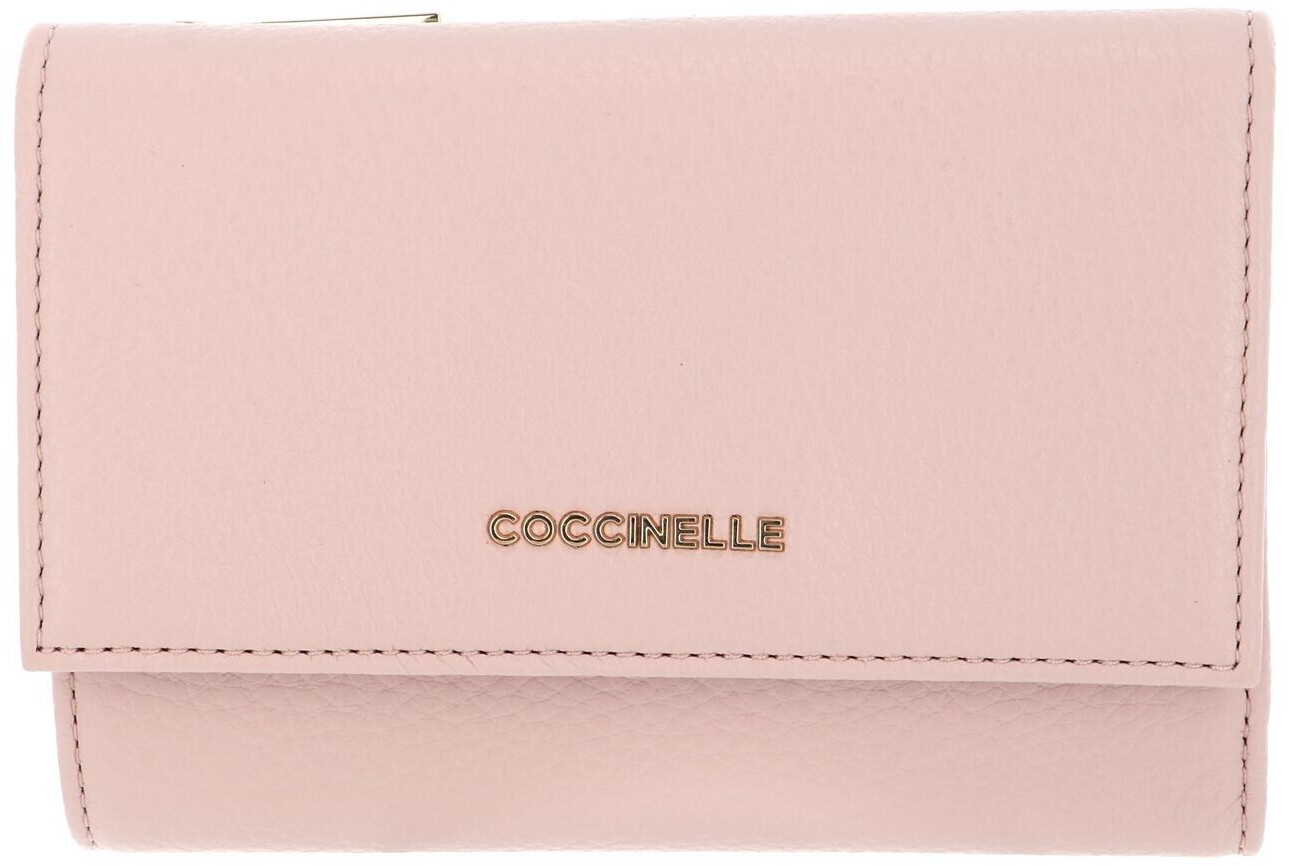Coccinelle Metallic Soft Wallet Grainy Leather (E2IW5116601) powder