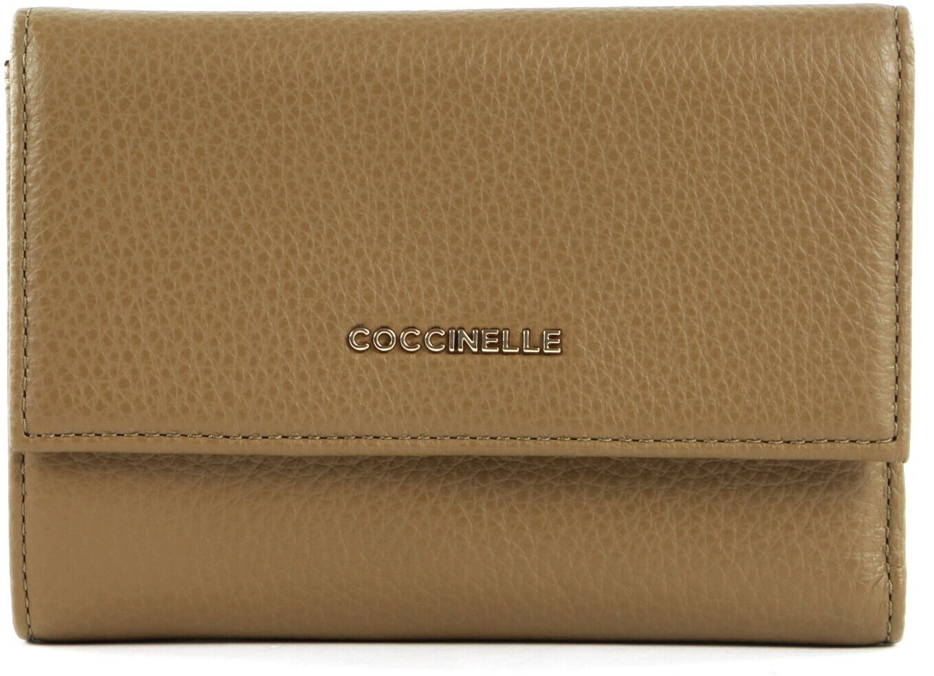 Coccinelle Metallic Soft Wallet Grainy Leather (E2IW5116601) olive