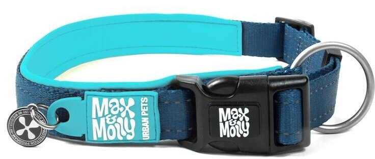 Max & Molly Smart ID Collar XS Blue