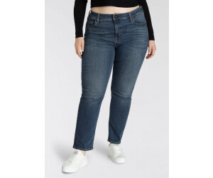 Levi's dames Plus Size 724™ High Rise Straight, Blue Wave Rinse, 14 M