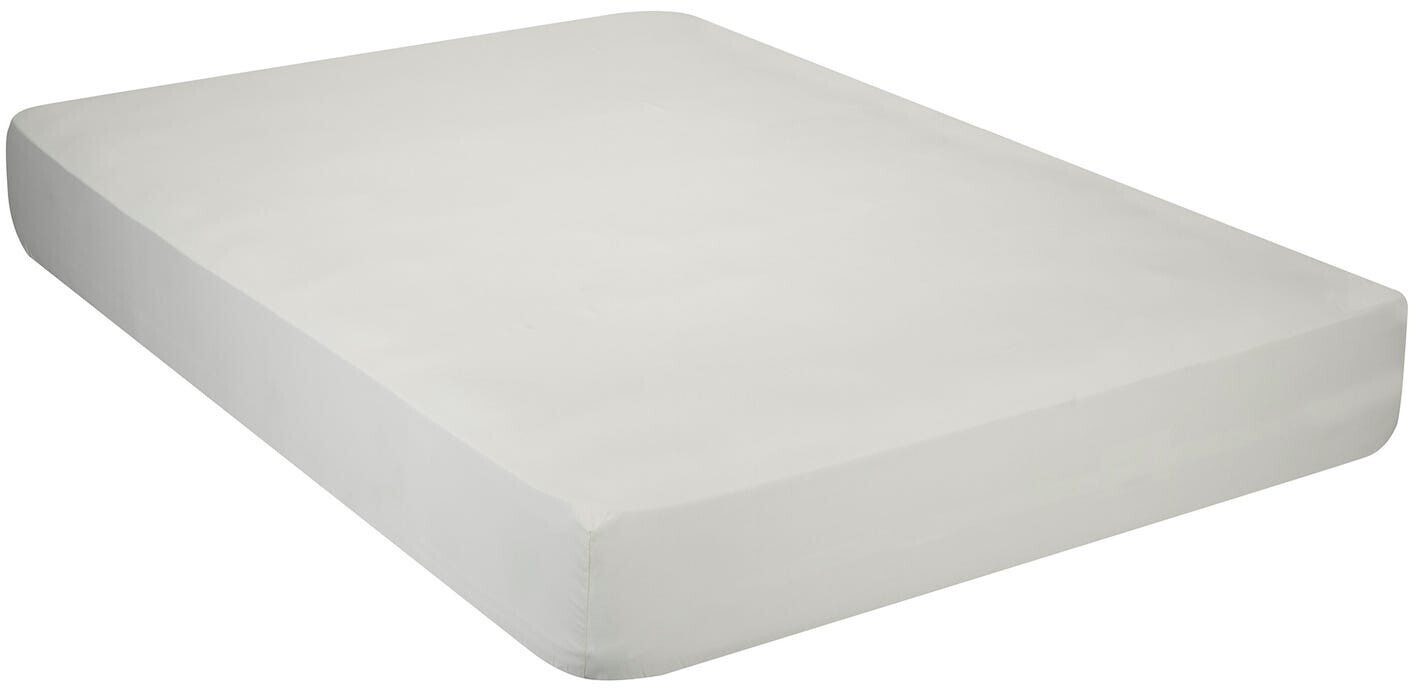 Pikolin Home Fitted Bed Sheet 100% Cotton 150 x 190/200 cm Beige