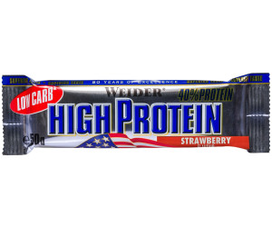 Weider 40% Protein Low Carb Bar 24 x 50g Fitnessriegel Eiweß Riegel Sportnahrung 