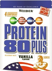 Weider Protein 80 Plus protéine en poudre, Fruits des bois-yaourt, faible  teneur en glucides, mélange de lactosérum de caséine multi-composants pour