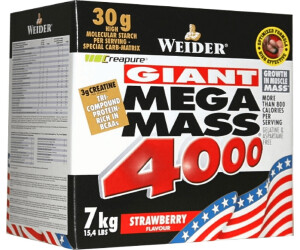 SAP Nutrition Mega Mass 4000 Chocolate Flavor 2kg Weight Gainers