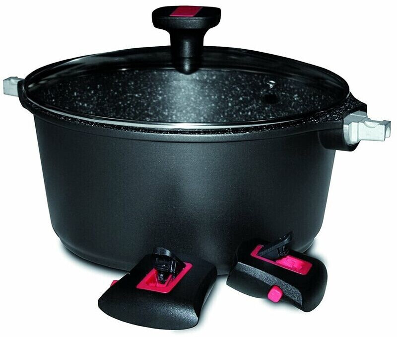 Baumalu Granit Pro faitout avec couvercle Ø24 cm