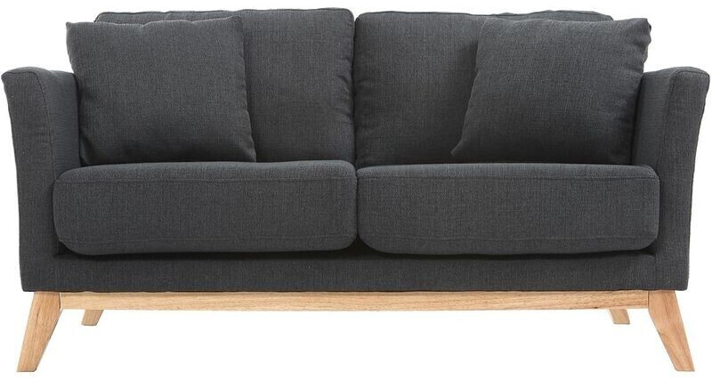 Miliboo Canapé 2 places Oslo gris foncé