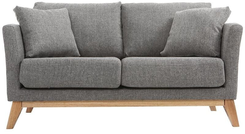 Miliboo Canapé 2 places Oslo gris clair
