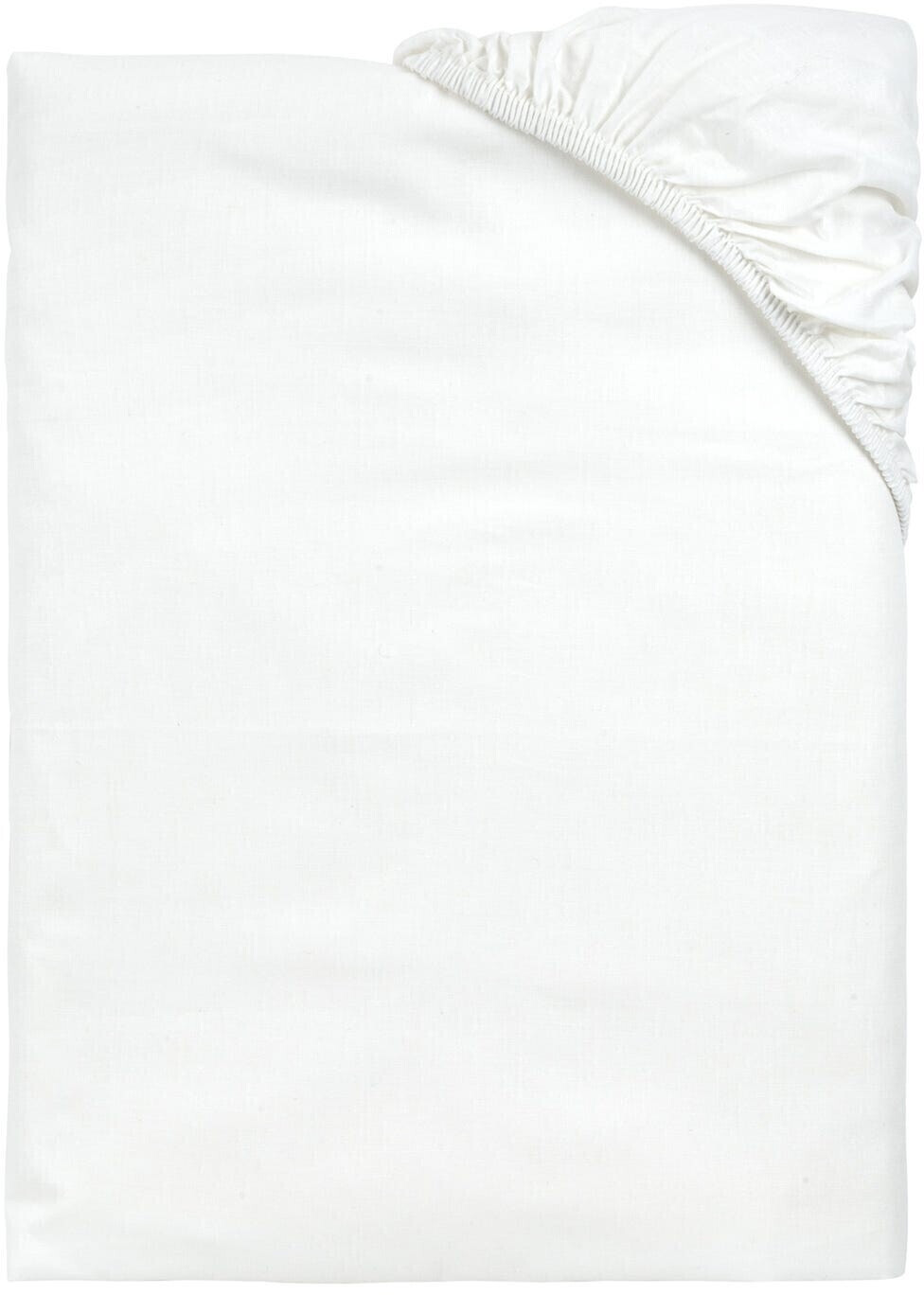 Sabana Bajera Cama 90 x 200 x 30 cm 100% Algodón Transpirable Ajustable  Color Blanco