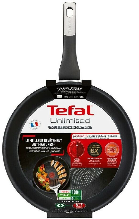 Soldes Tefal Unlimited On Induction Frying Pan 24 cm (G2550402