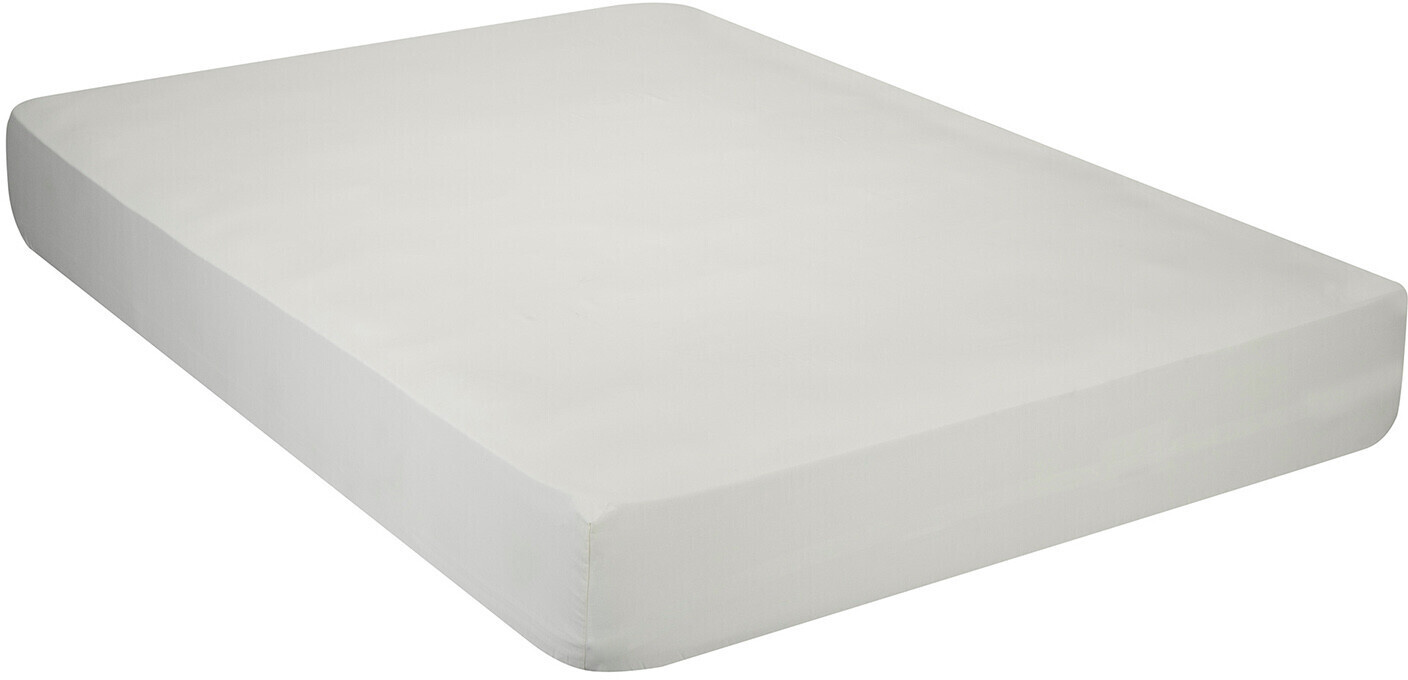 Pikolin Home Fitted Bed Sheet 100% Cotton 200 x 200 cm Beige