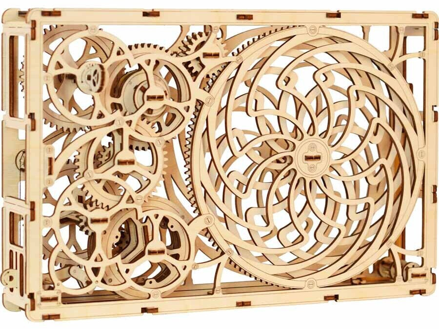 Wooden City Kinetic Picture 3D-Puzzle