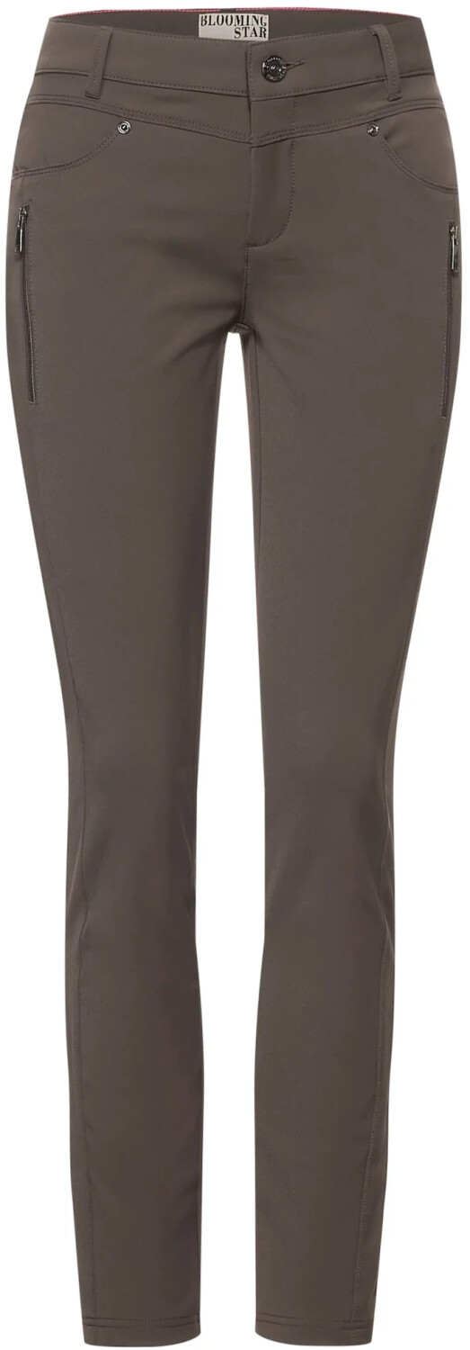 Street One York Slim Fit Pants (A374380) dark hazy mocca